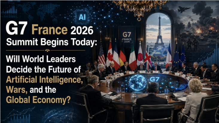 G7 France 2026 Summit Begins Today: Will World Leaders Decide the Future of Artificial Intelligence, Wars, and the Global Economy?
